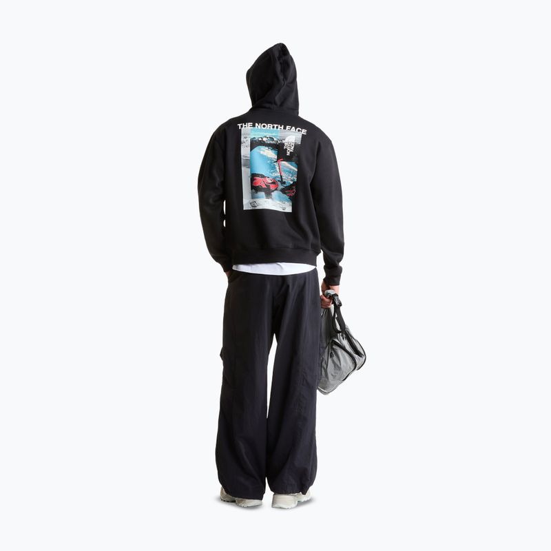 Felpa da uomo The North Face Apex '75 Collage Relaxed Hoodie tnf black 2