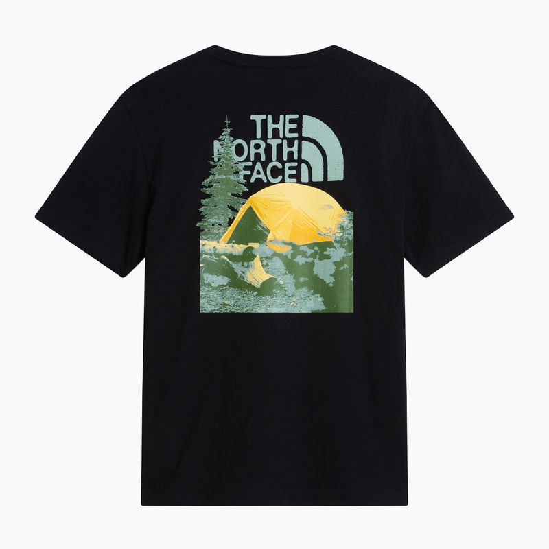 T-shirt da uomo The North Face Apex '75 Collage Relaxed Hoodie Tnf Black 5