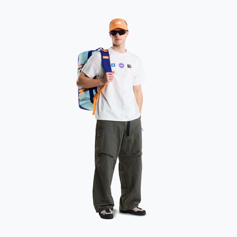 T-shirt da uomo The North Face Explorer Badges RLX SS Tee Graphic white dune 2