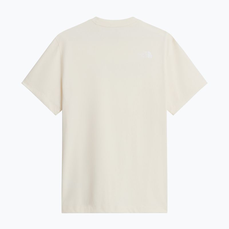 T-shirt da uomo The North Face Explorer Badges RLX SS Tee Graphic white dune 5