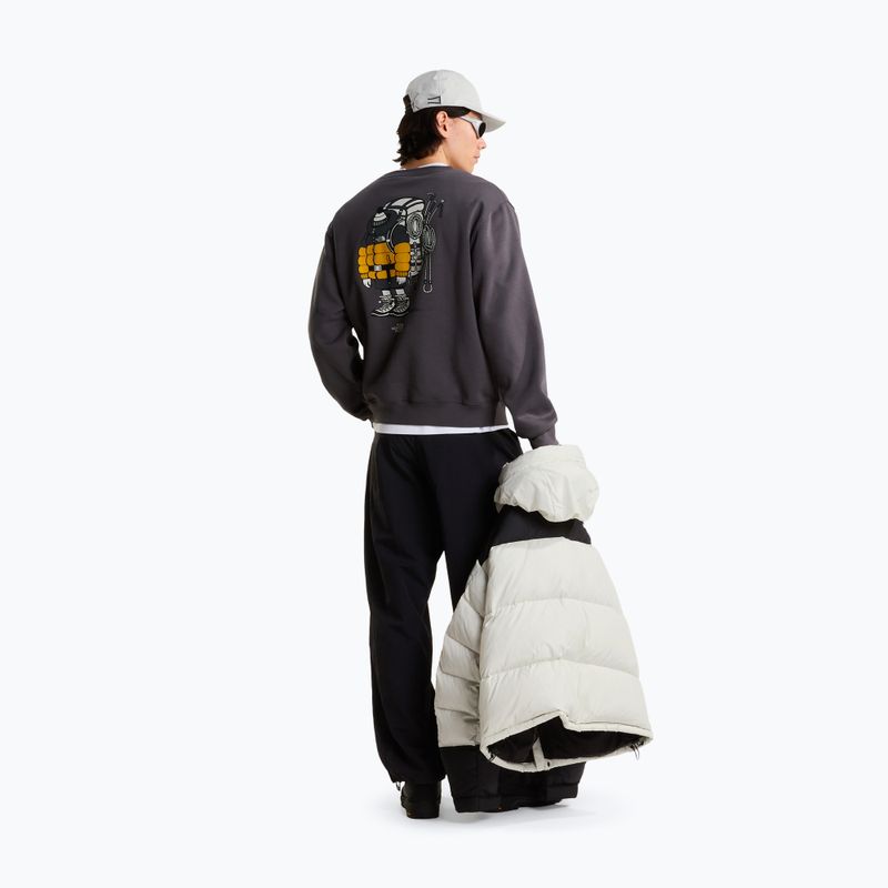 Felpa The North Face Gear Up Get Out RLX SS Tee Graphic anthracite grey 2