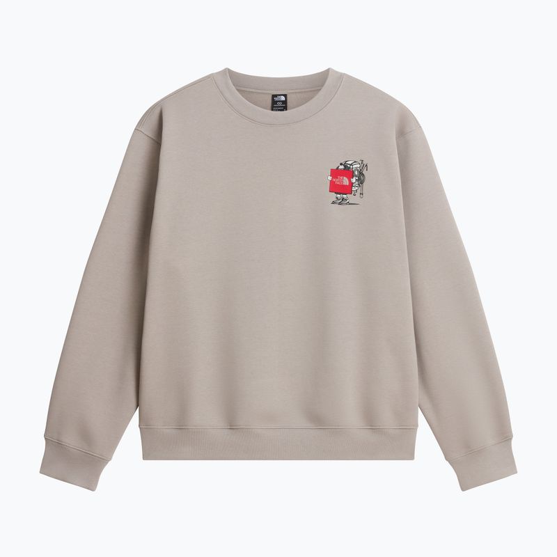 Felpa The North Face Gear Up Get Out RLX SS Tee Graphic stone slab 4