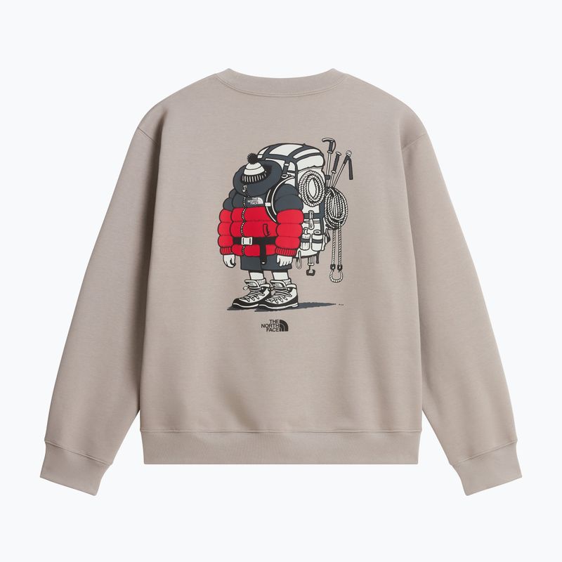 Felpa The North Face Gear Up Get Out RLX SS Tee Graphic stone slab 5