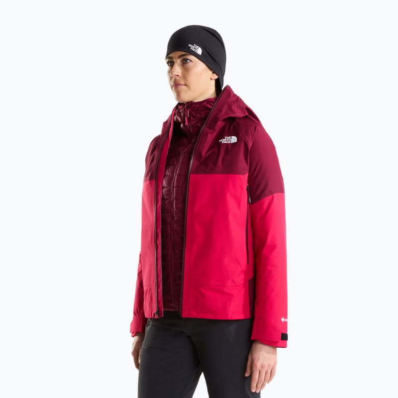 Giacca impermeabile da donna The North Face Gtx Jazzi lali guran/burgundy cru 4