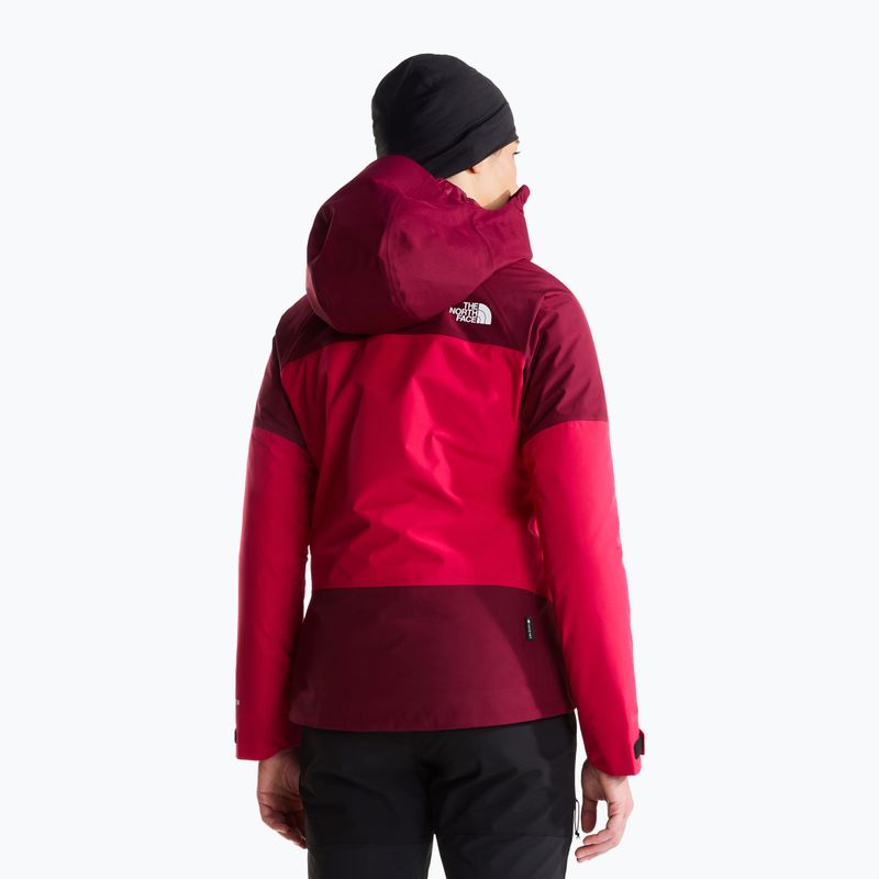 Giacca impermeabile da donna The North Face Gtx Jazzi lali guran/burgundy cru 3