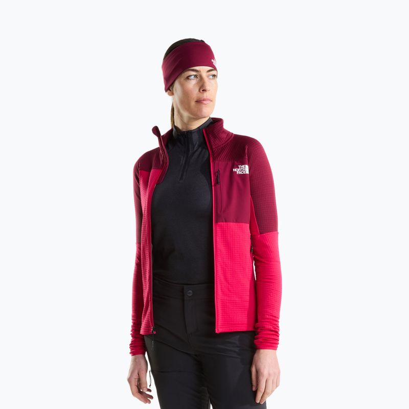 Giacca da donna The North Face Polartec Stormgap lali guran/burgundy cru 4