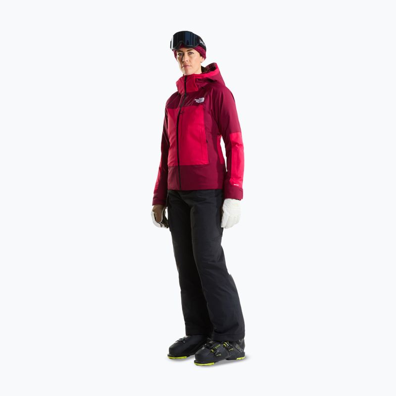 Giacca da sci da donna The North Face Lenado lali guran/burgundy cru 2