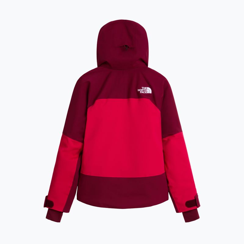 Giacca da sci da donna The North Face Lenado lali guran/burgundy cru 5