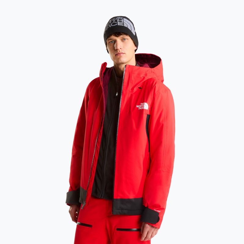 Giacca da sci da uomo The North Face Mount Bre elevation red/tnf black 3