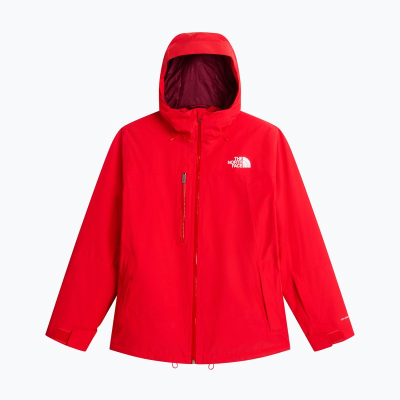 Giacca da sci da uomo The North Face Descendit elevation red 5