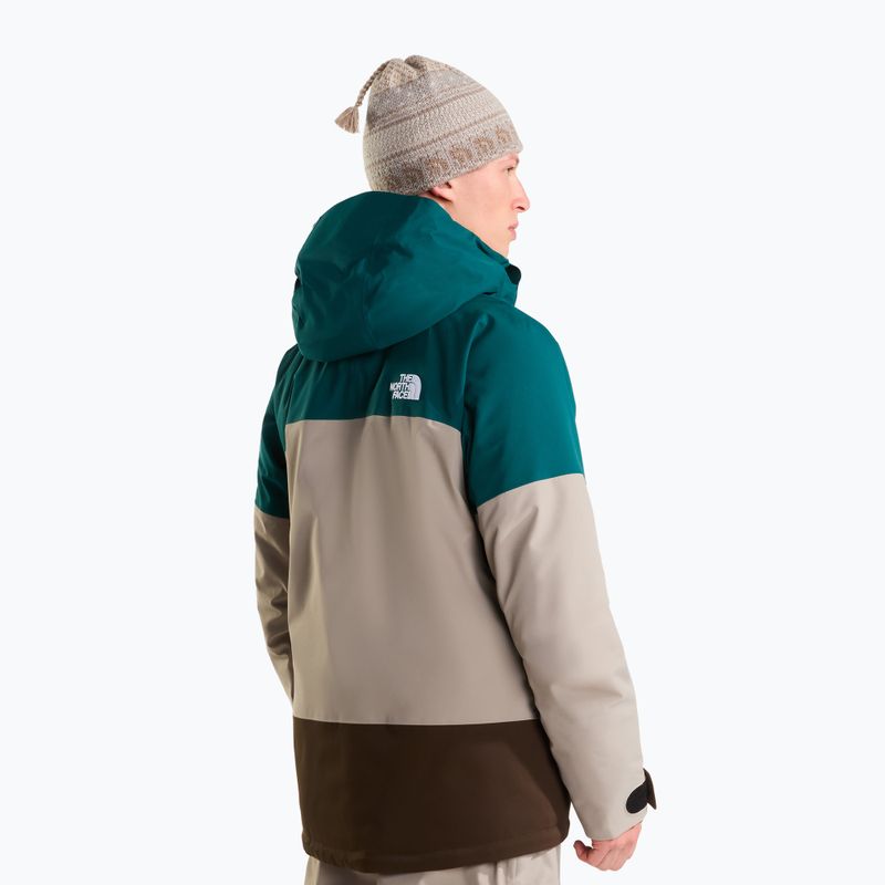 Giacca da sci da uomo The North Face Chakal pacific teal/stone slab 3