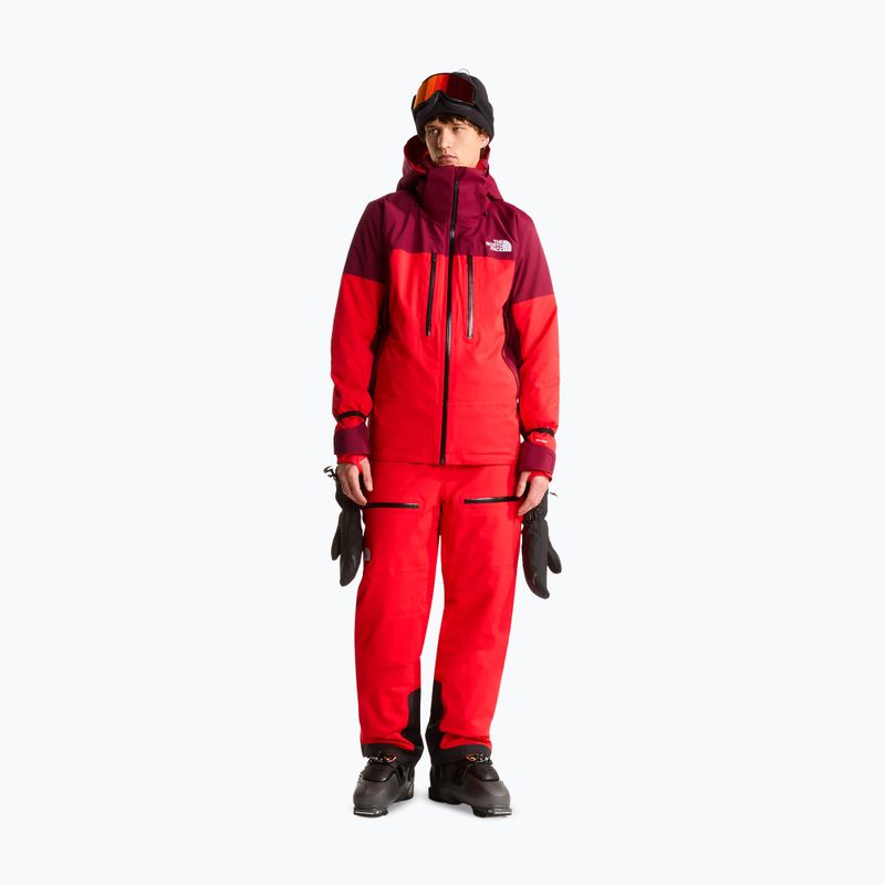 Giacca da sci da uomo The North Face Chakal elevation red/burgundy 2