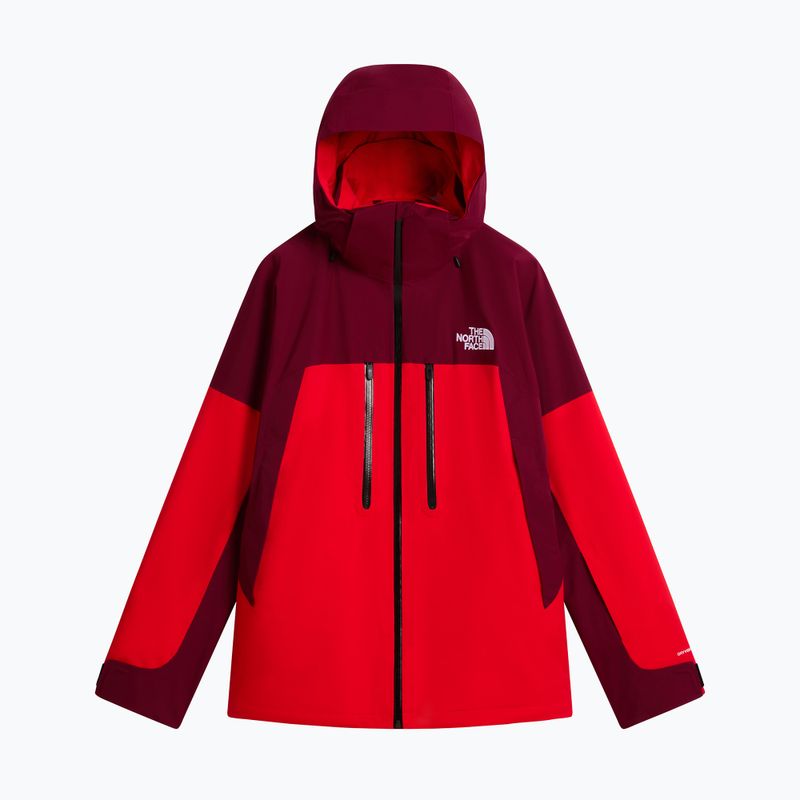 Giacca da sci da uomo The North Face Chakal elevation red/burgundy 5