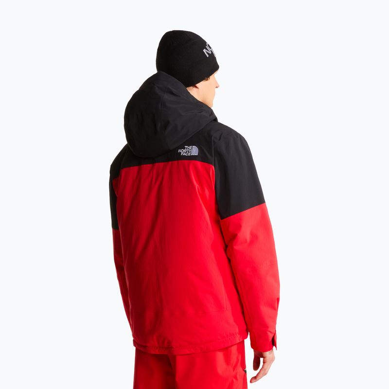 Giacca da sci da uomo The North Face Freedom Insulated elevation red/tnf black 3