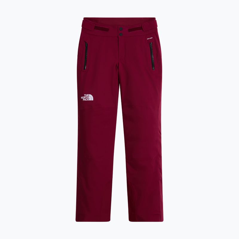 Pantaloni da sci da donna The North Face Lenado burgundy crush