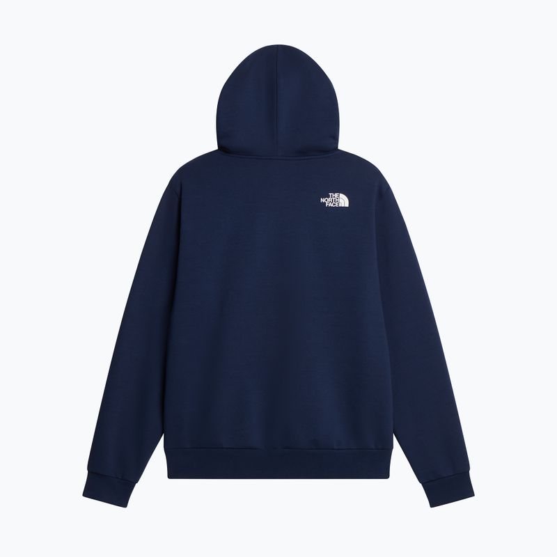 Felpa da uomo The North Face Evo Box Half Dome Regular Full Zip Hoodie summit navy 6