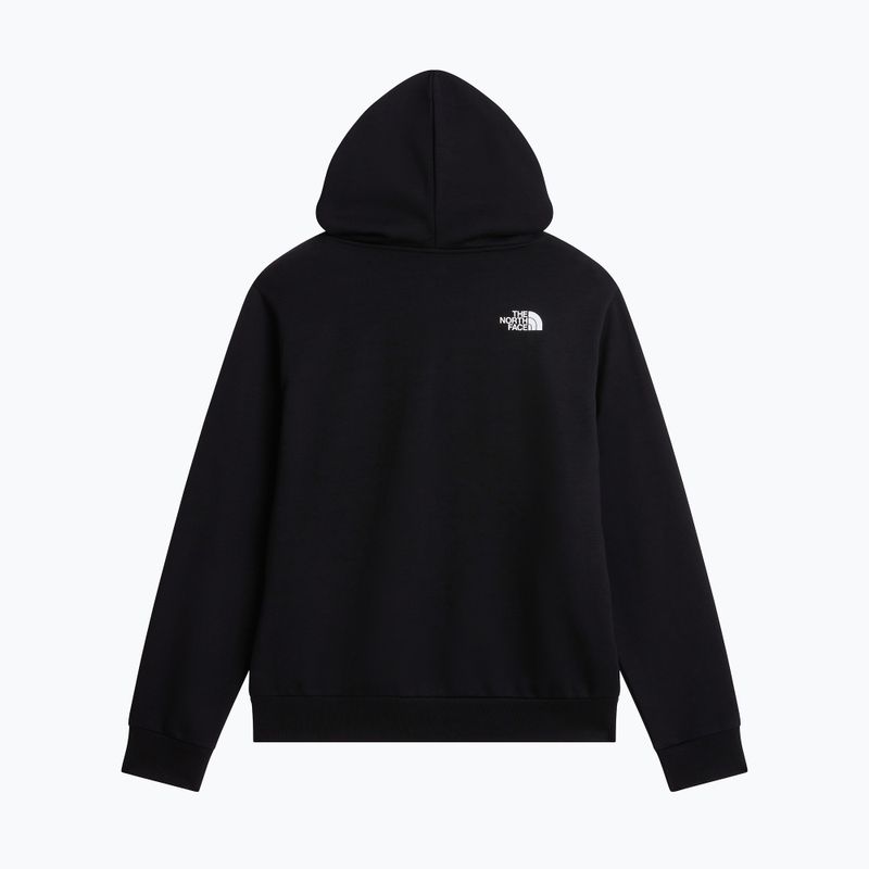 Felpa da uomo The North Face Evo Box Half Dome Regular Full Zip Hoodie tnf black 6