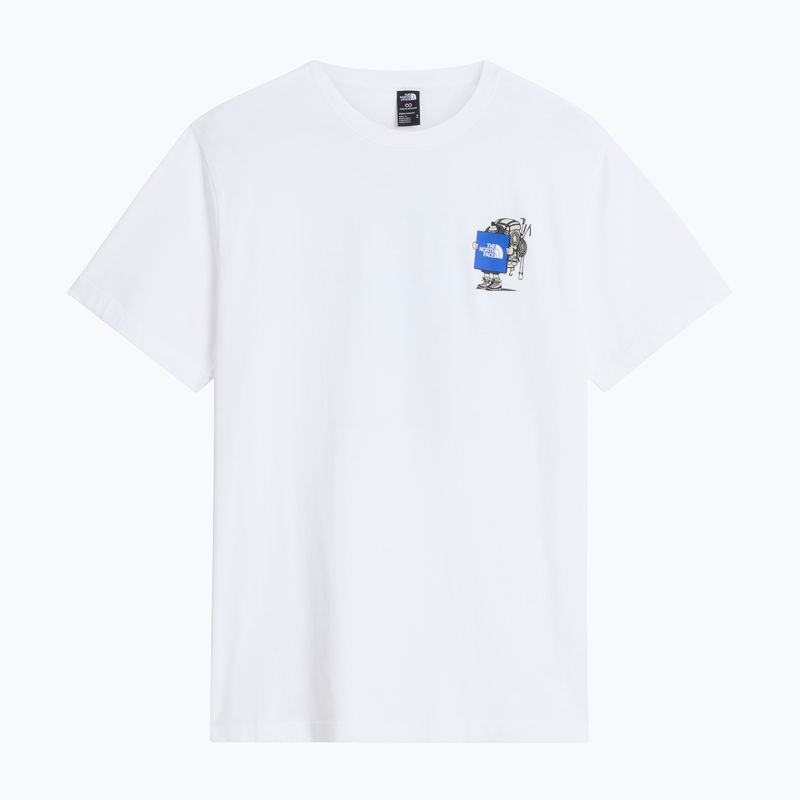 Maglietta The North Face Gear Up Get Out RLX SS Tee Graphic tnf white 4