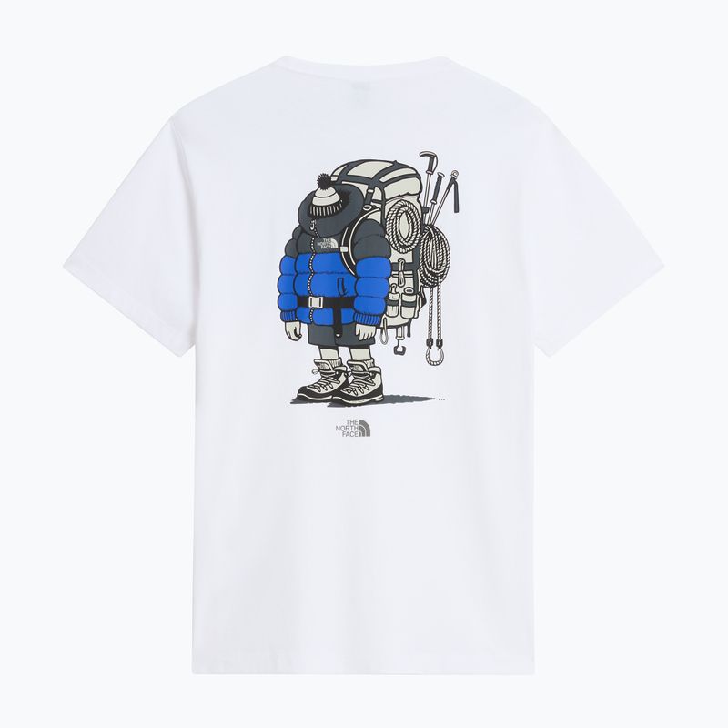 Maglietta The North Face Gear Up Get Out RLX SS Tee Graphic tnf white 5