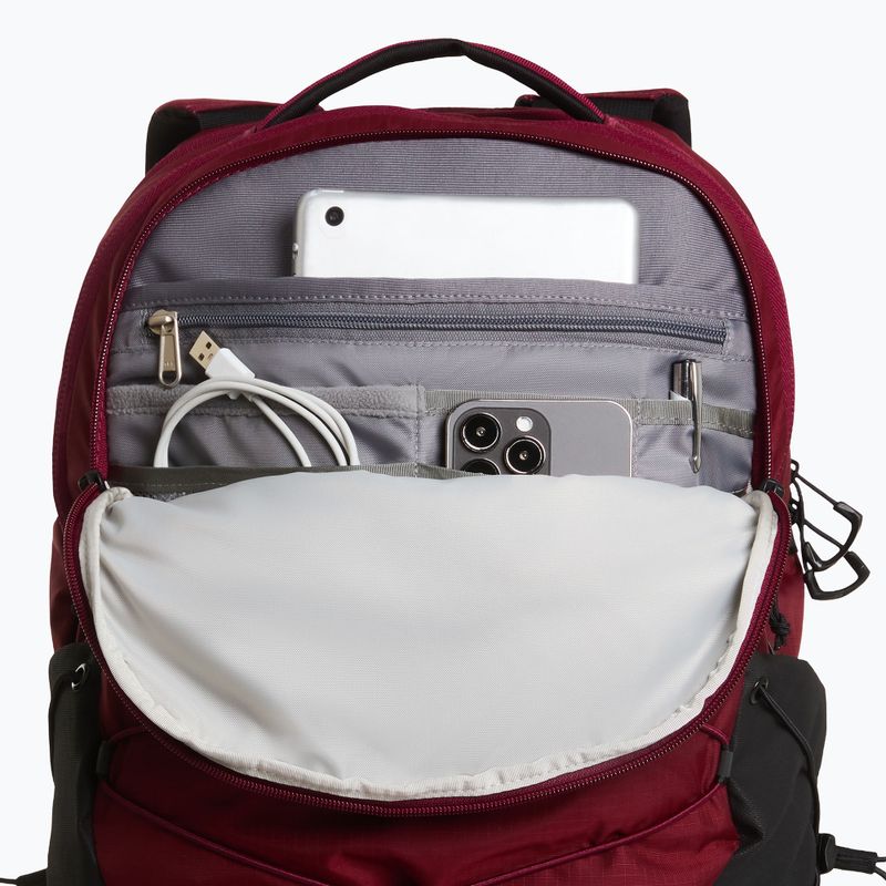 Zaino urbano The North Face Borealis burgundy crush 4