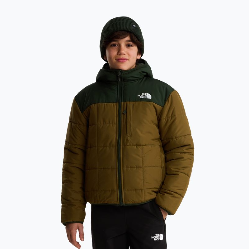 Giacca imbottita per bambini The North Face Reversible Shasta FZ Hooded caraway seed/bo