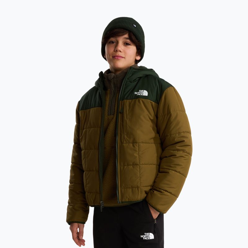 Giacca imbottita per bambini The North Face Reversible Shasta FZ Hooded caraway seed/bo 4