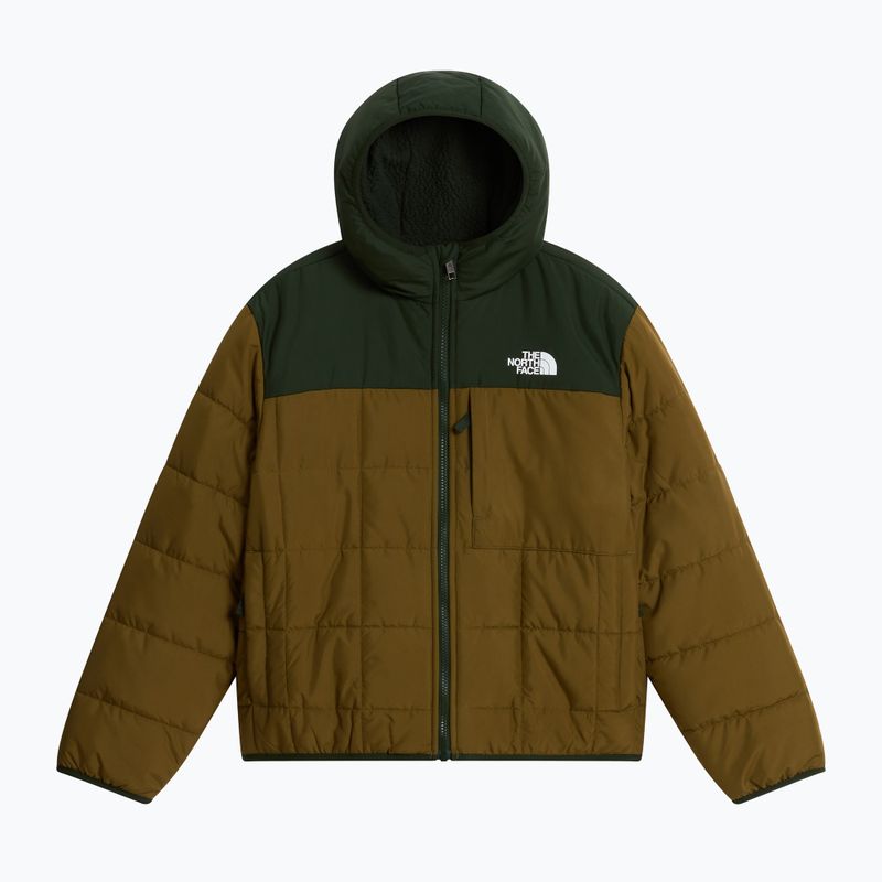 Giacca imbottita per bambini The North Face Reversible Shasta FZ Hooded caraway seed/bo 6