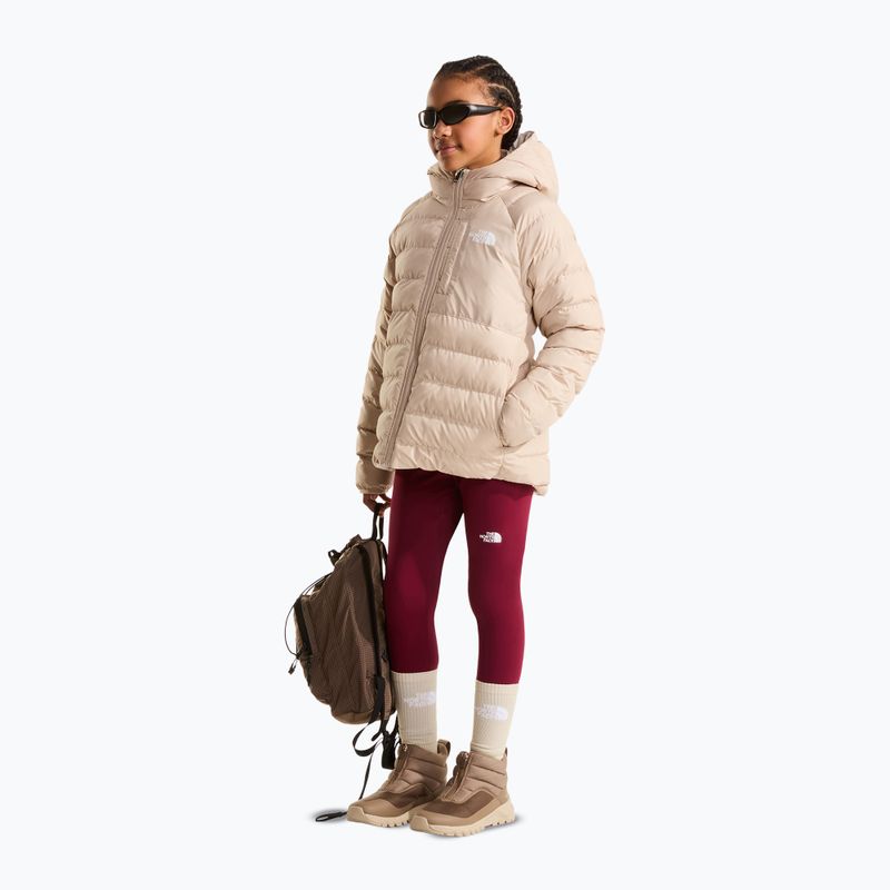 Giacca imbottita per bambini The North Face Reversible Perrito Hooded timeless taupe 2