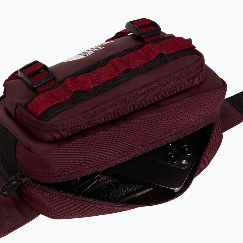 Marsupio cintura The North Face Base Camp Lumbar deep burgundy/t 4