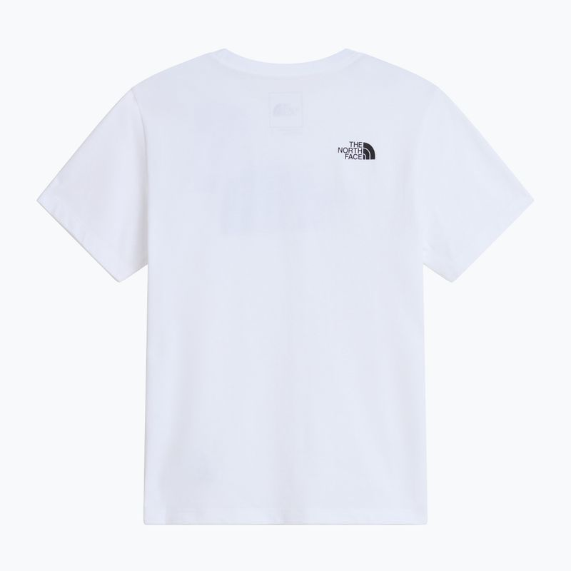 Maglietta per bambini The North Face Evolution Half Dome SS Tee tnf white 5