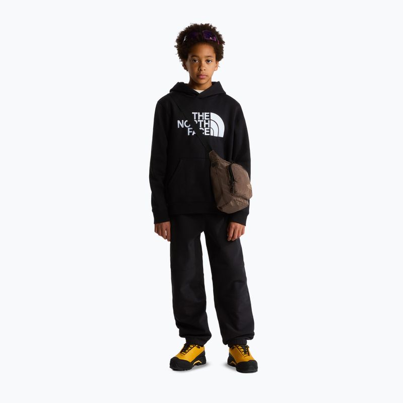 Felpa bambini The North Face Essential Drew Peak Hoodie tnf black 4
