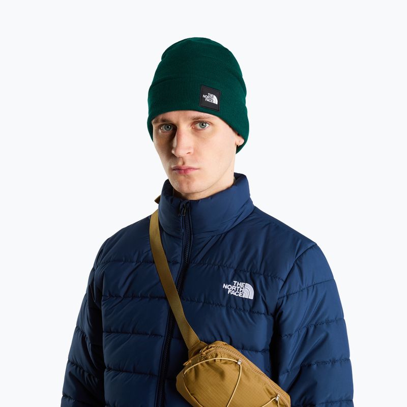 Cappello invernale The North Face Dock Worker Recycled Beanie hunter green 3