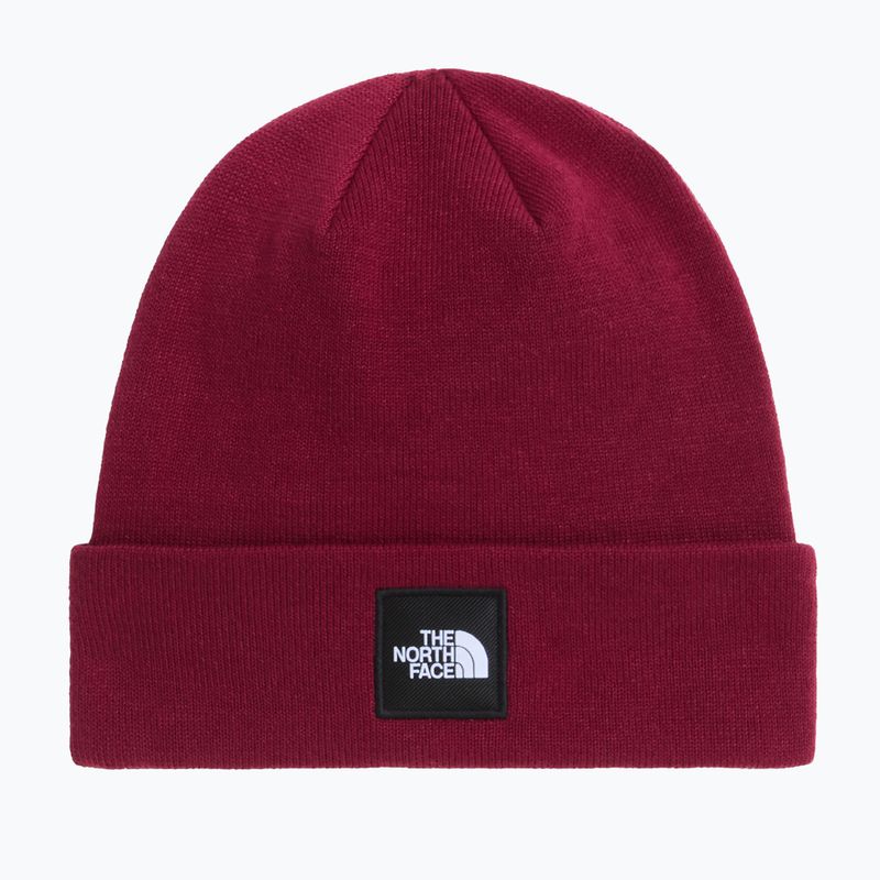 Cappello invernale The North Face Dock Worker Recycled Beanie burgundy crush