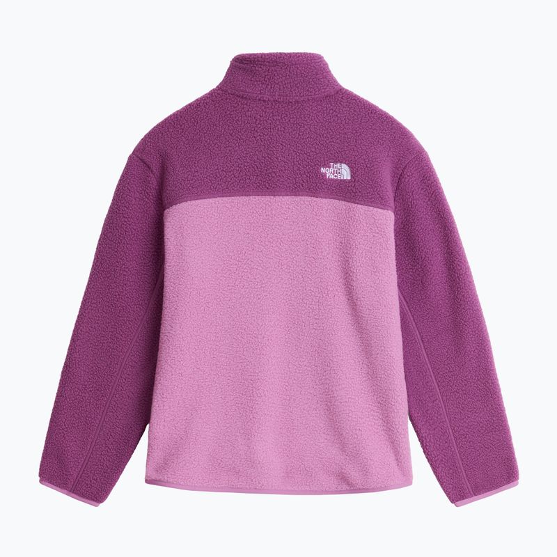 Pile felpato bambino The North Face Yumiori 1/4 Zip hushed lavender 2