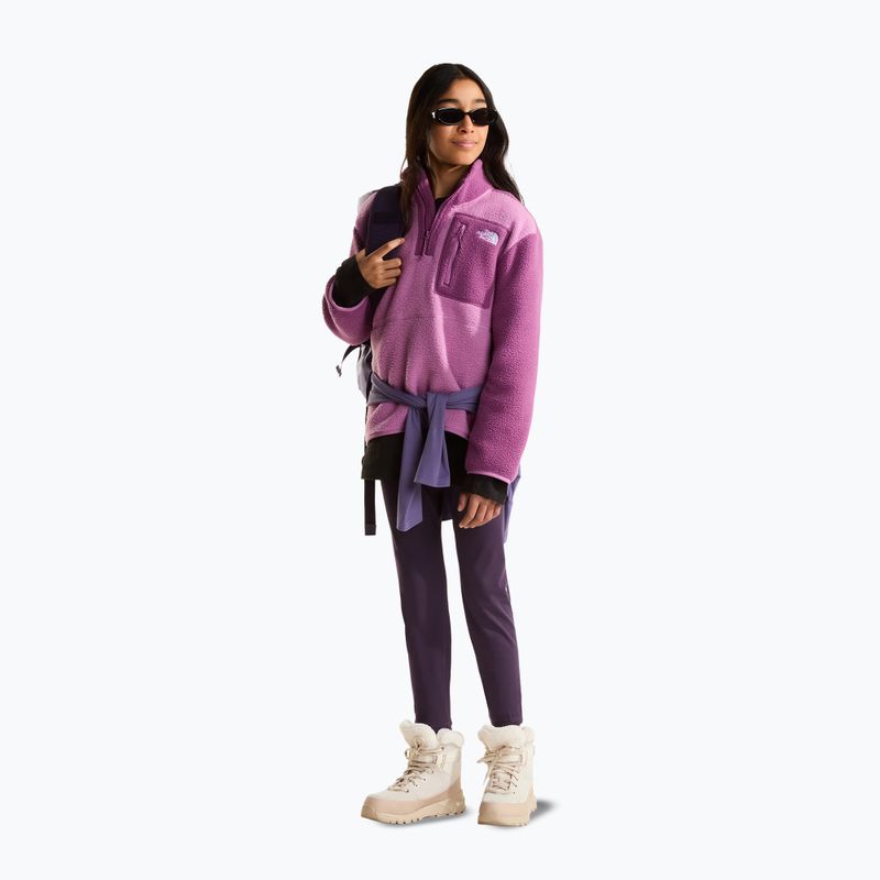 Pile felpato bambino The North Face Yumiori 1/4 Zip hushed lavender 4