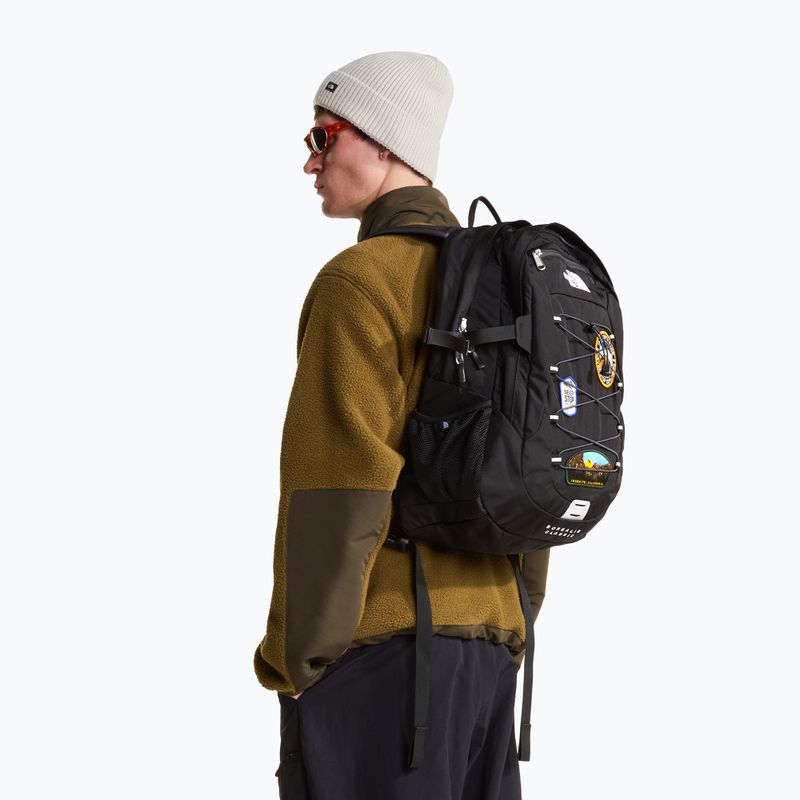 Zaino urbano The North Face Borealis Classic Patch 29 l tnf black/asphalt grey/patch 6