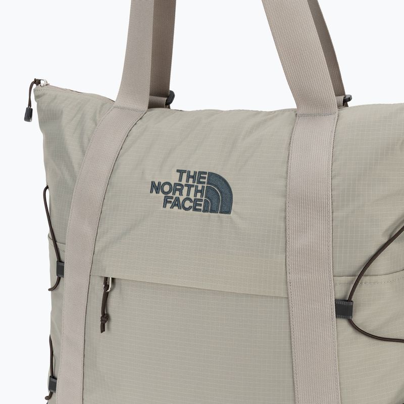 Borsa The North Face Borealis Tote 22 l stone slab/dark chestnut 4