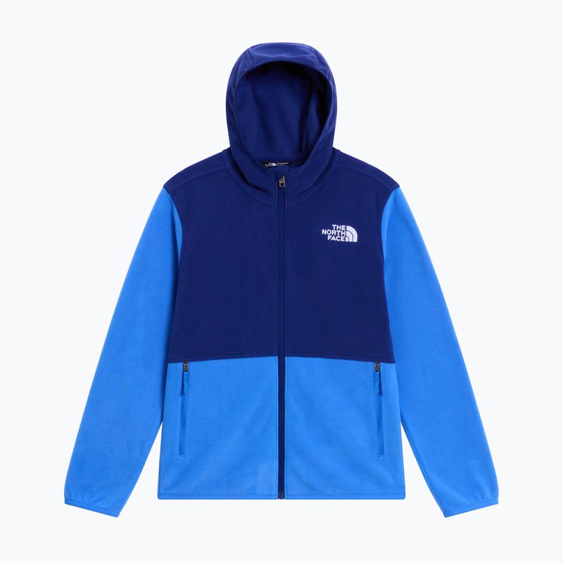 Pile felpato bambino The North Face Teen Glacier Full Zip Hoodie bold blue/activ blue 5