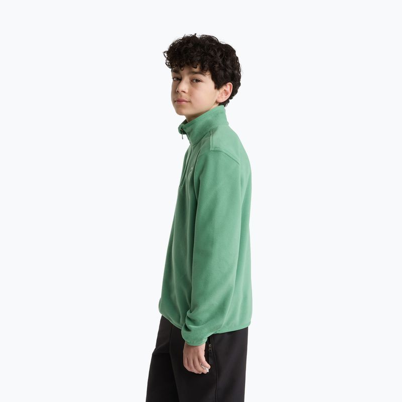 Pile felpato bambino The North Face Teen Glacier 1/4 Zip dimmed algae 3