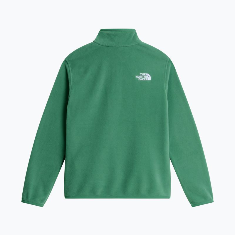 Pile felpato bambino The North Face Teen Glacier 1/4 Zip dimmed algae 5