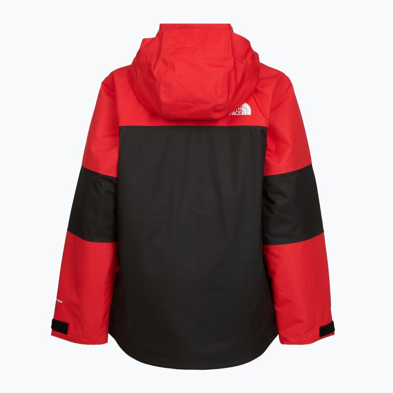 Giacca da sci bambino The North Face Freedom Insulated elevation red 2