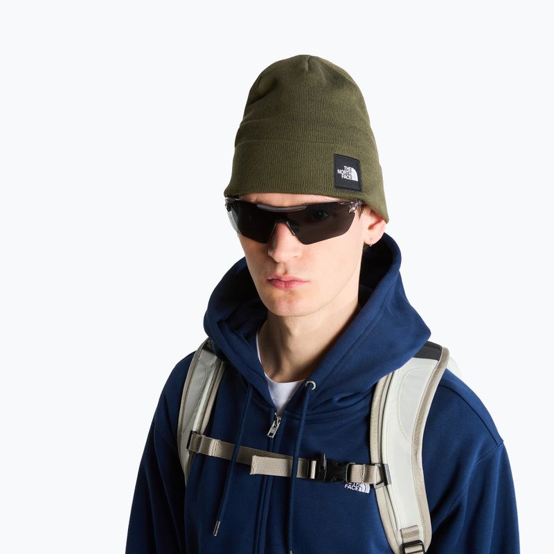Cappello invernale The North Face Dock Worker Recycled Beanie new taupe green 3