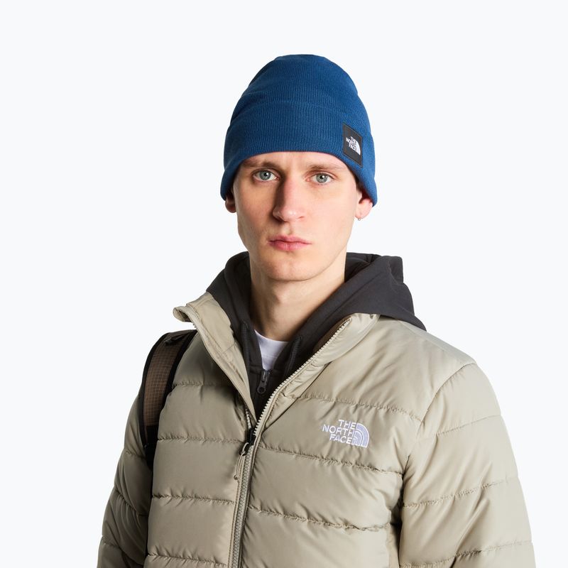 Cappello invernale The North Face Dock Worker Recycled Beanie shady blue 3