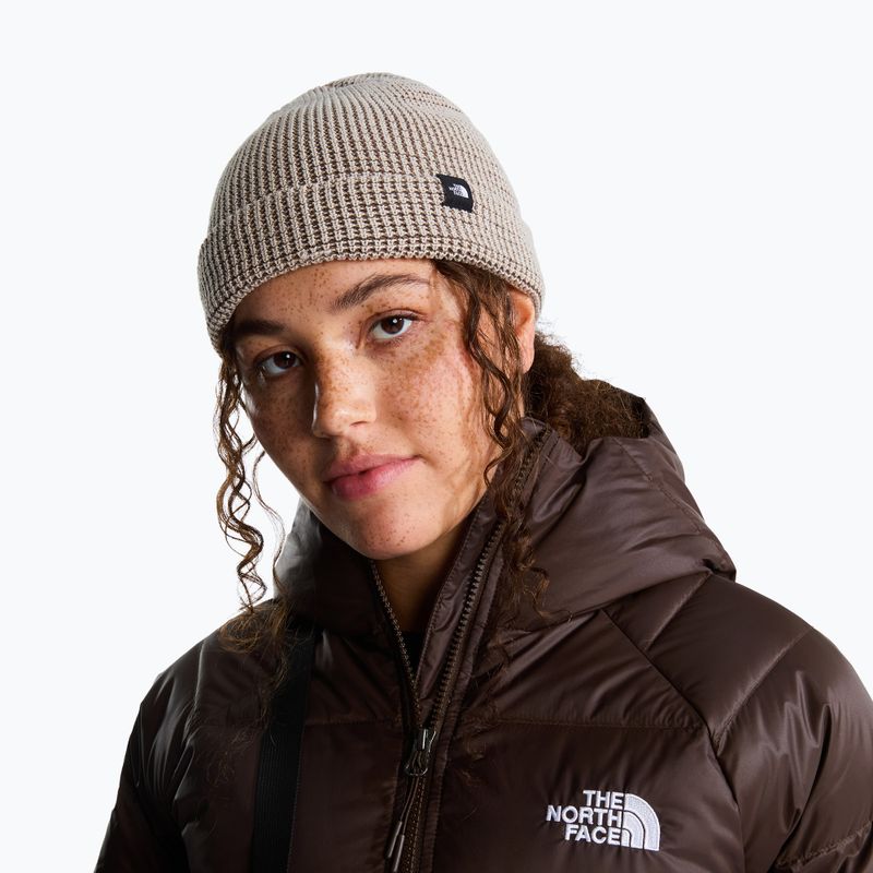 Cappello invernale The North Face Fisherman Beanie timeless taupe 3