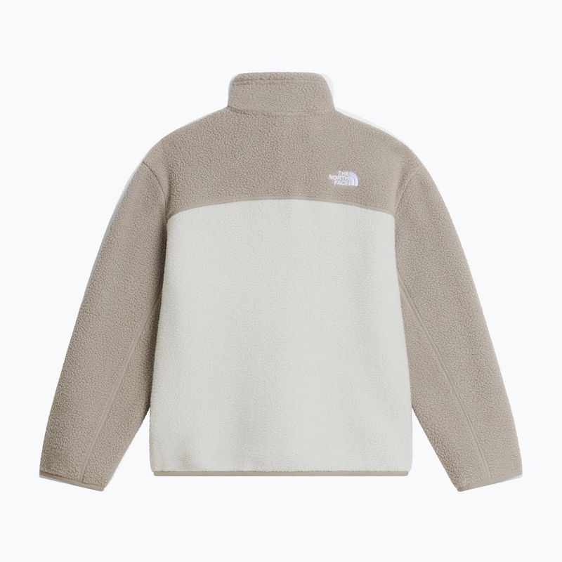 Pile felpato bambino The North Face Yumiori 1/4 Zip cumulus cloud/s 2