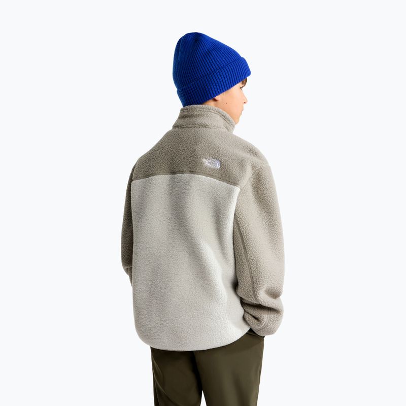 Pile felpato bambino The North Face Yumiori 1/4 Zip cumulus cloud/s 5