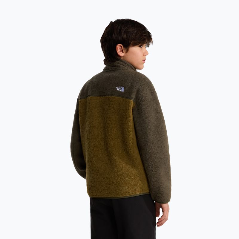 Pile felpato bambino The North Face Yumiori 1/4 Zip caraway seed/ne 5