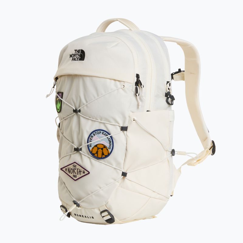 Zaino urbano The North Face Borealis Patch 21 l white dune/patch 2