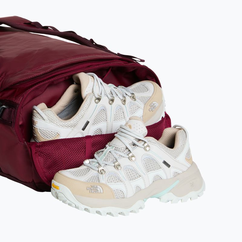 Borsa da viaggio The North Face Base Camp Voyager Duffel 32 l burgundy crush/deep bur 8