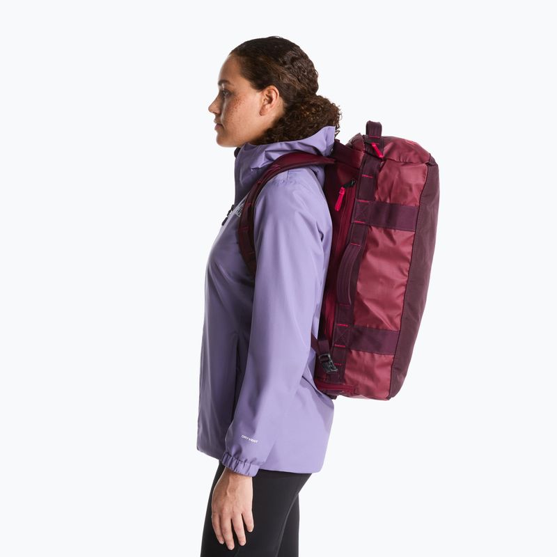 Borsa da viaggio The North Face Base Camp Voyager Duffel 32 l burgundy crush/deep bur 9